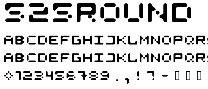 525round font