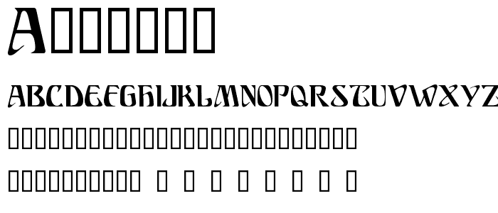 Ariosto font