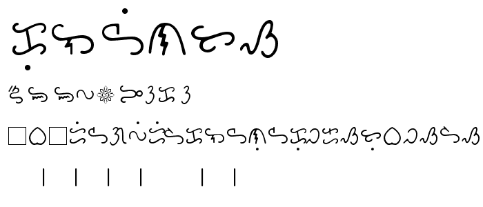 Bikol Mintz font