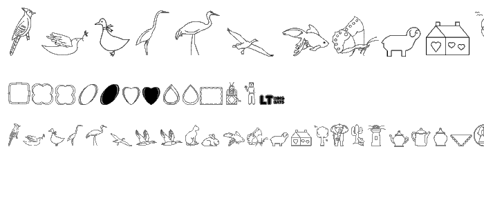 CaliKat_s Path Draws LT font