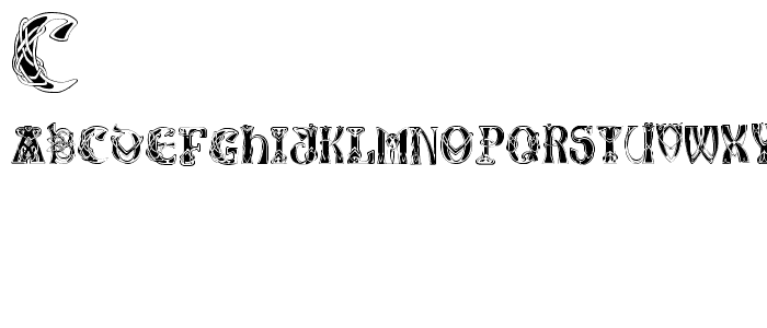 Celtica Black font