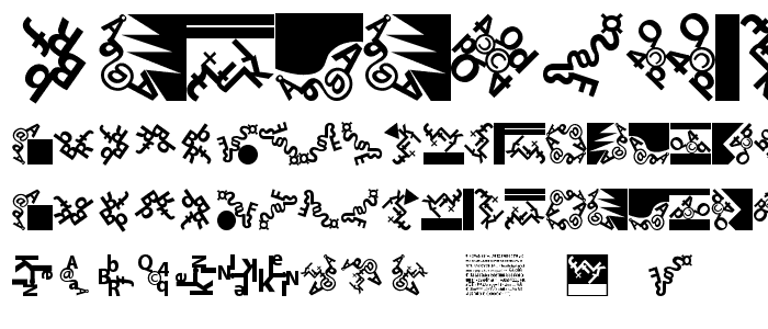 CompositLetters font