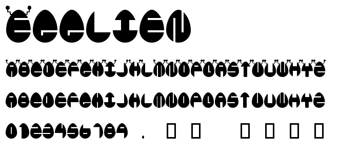 Egglien font