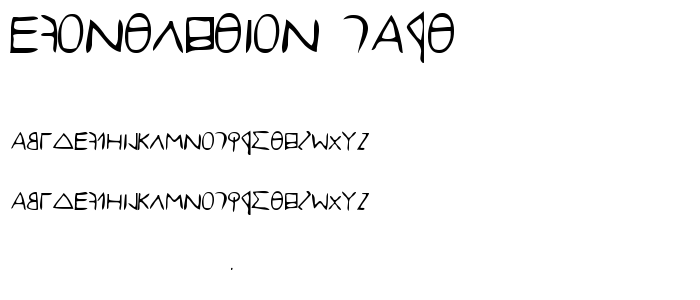 efontlution_part2 font