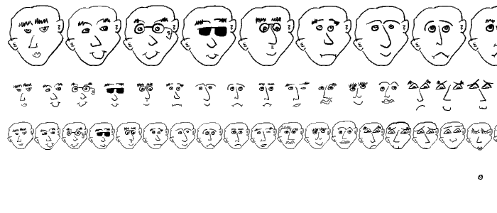 FacesFaces font