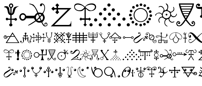 ForAlchemistsOnly font