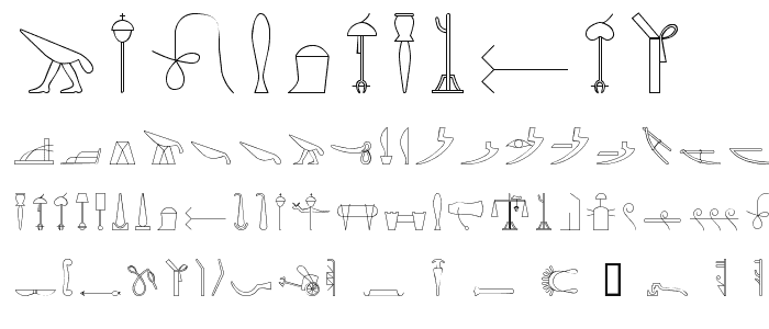 GlyphBasic4 font