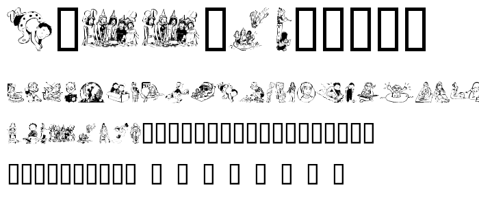 KiddieClip 1 font