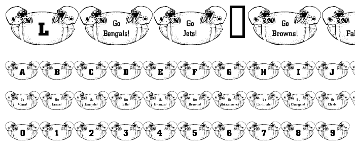 LCR Football Fanatic font