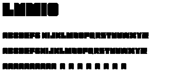 Lumio font