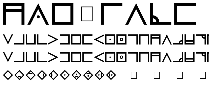 Nug Soth font