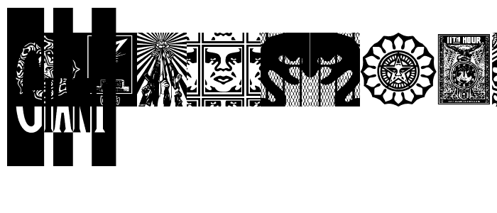 ObeyAssorty font