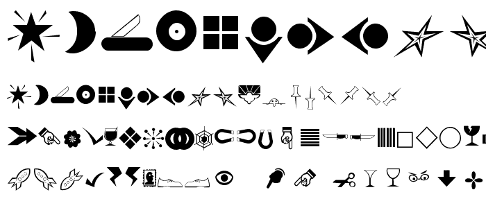 RSBillsDingbats font