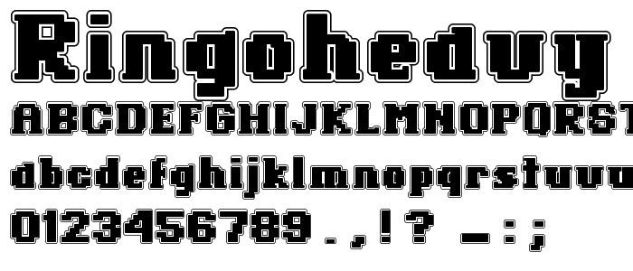 Ringo Heavy font