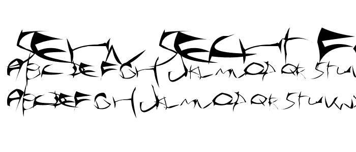 Sehnsecht Font Made By AiR font