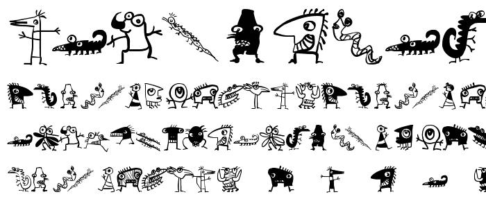 Wacominals font