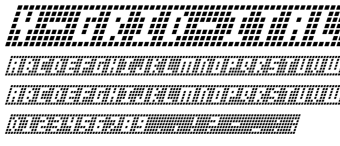 Y Grid Italic font