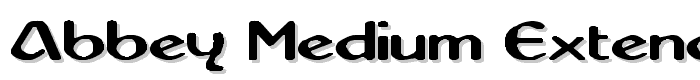 Abbey%20Medium%20Extended font