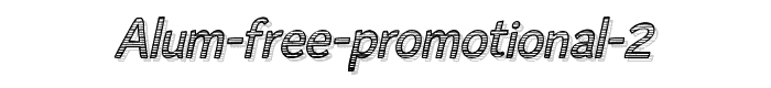 Alum%20Free%20Promotional%202 font