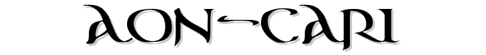 Aon%20Cari font