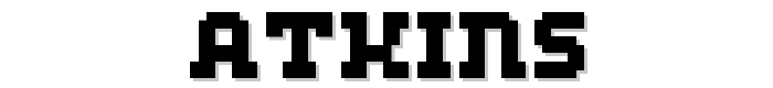 Atkins font