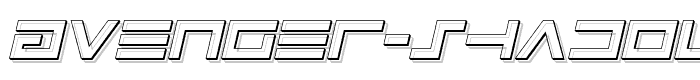 Avenger%20Shadow%20Italic font