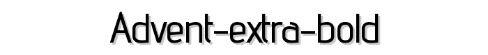 advent%20Extra%20Bold font