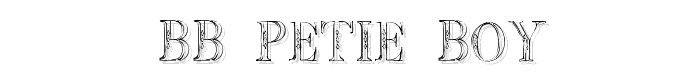 BB%20Petie%20Boy font