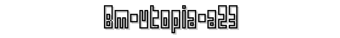 BM%20utopia%20A23 font