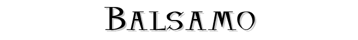 Balsamo%E2%84%A2 font