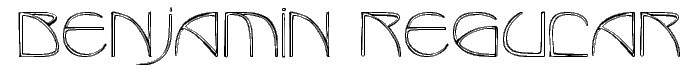Benjamin%20Regular font