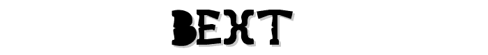 Bext_ font