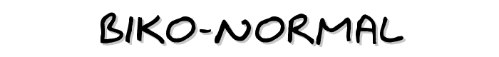 Biko%20Normal font
