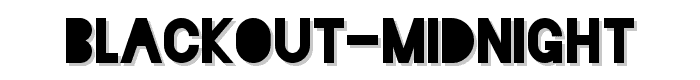Blackout%20Midnight font