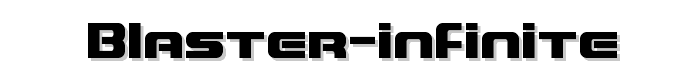 Blaster%20Infinite font
