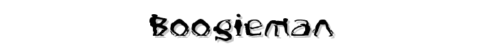 Boogieman font