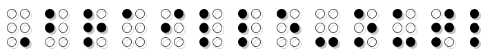 Braille%20Outline font