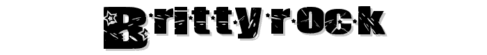 Britty%20Rock font