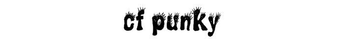 CF%20Punky font