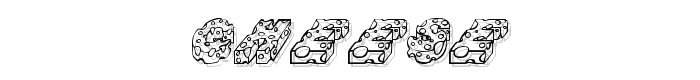 CHEESE font