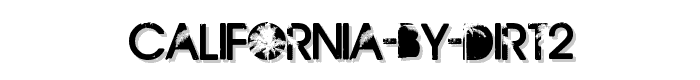 California%20by%20Dirt2 font