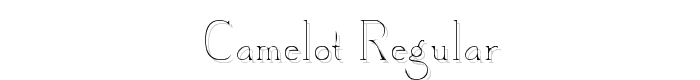 Camelot%20Regular font