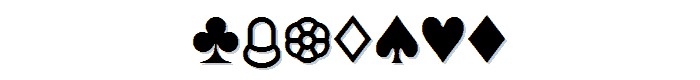 Cards font