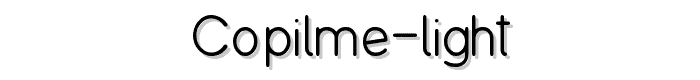 Copilme%20Light font