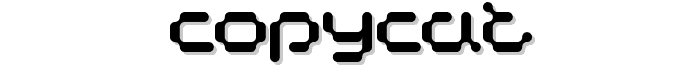 Copycat font