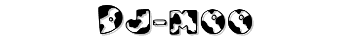 DJ%20Moo font