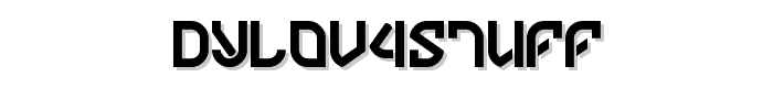 DYLOV4STUFF font