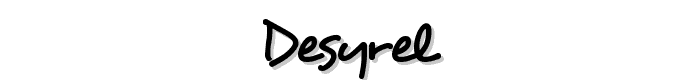 Desyrel font