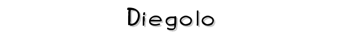 Diegolo font
