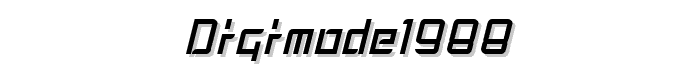 DigiMode1988 font